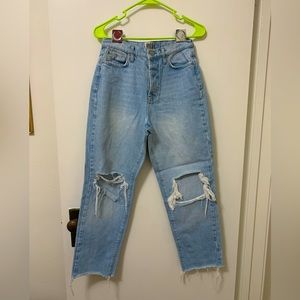 BDG distressed bootcut jeans